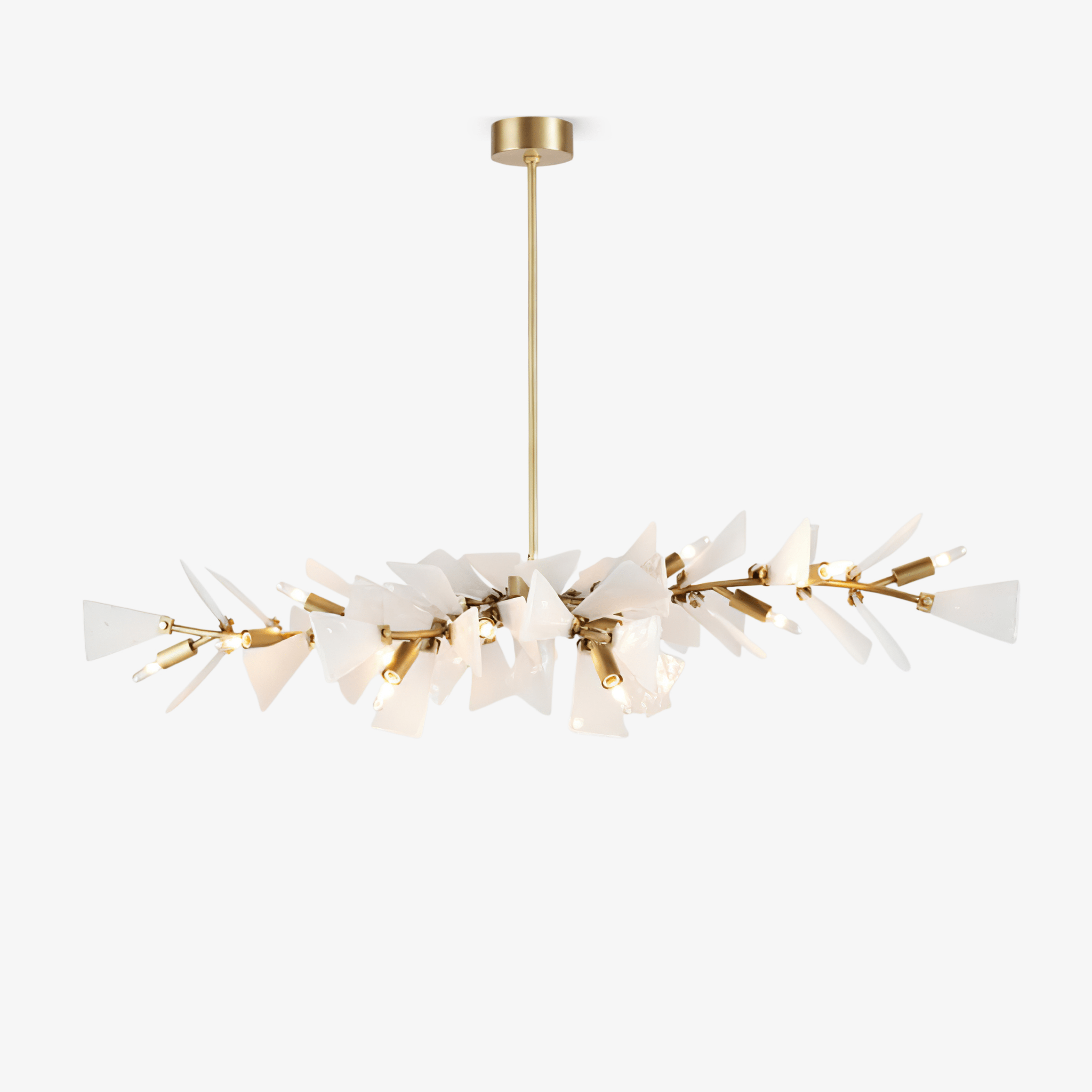 Samuel Luxus-Glas-Kronleuchter-Letslighting