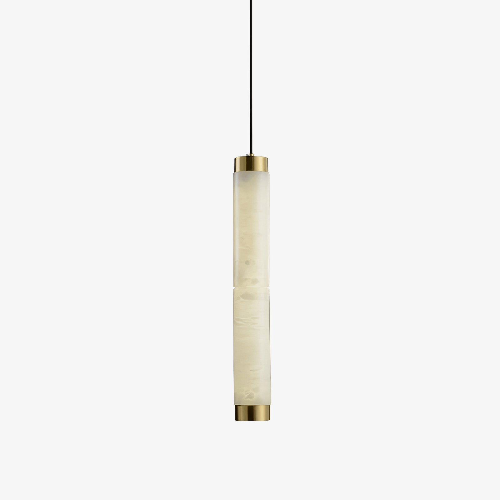 Lira Cylindrical Alabaster Pendant Light - Neutralighting