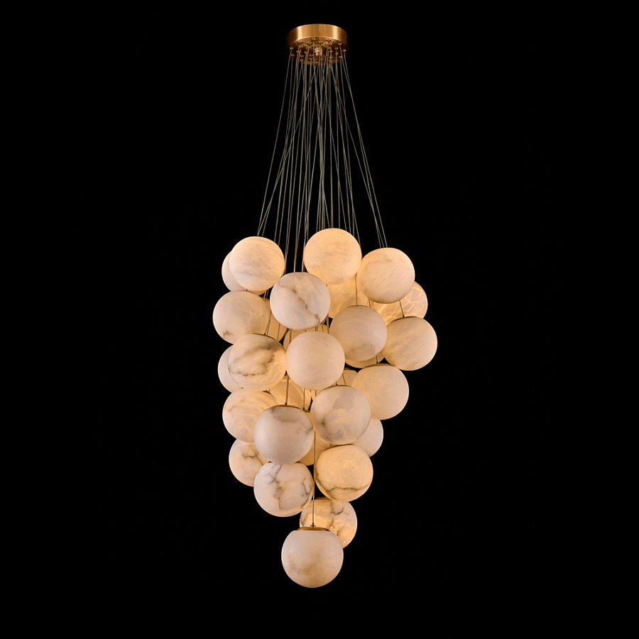 Grapha Alabaster Pendant Light Chandelier - Neutralighting