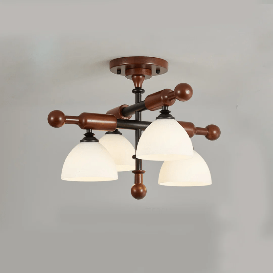Rusticana Crossbeam Holz Deckenleuchte-Letslighting