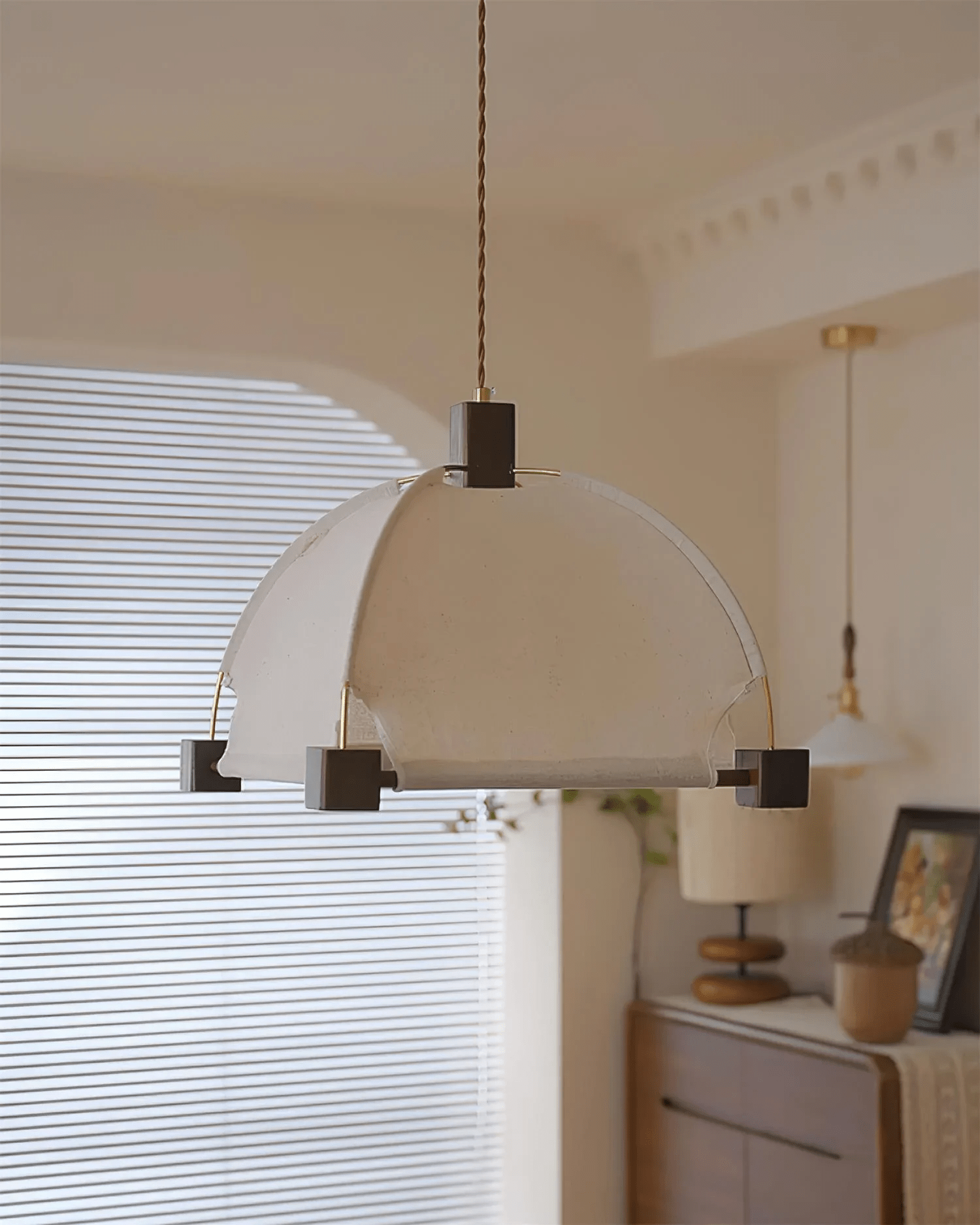 Phoebe Vintage Pendelleuchte aus Holz-Letslighting