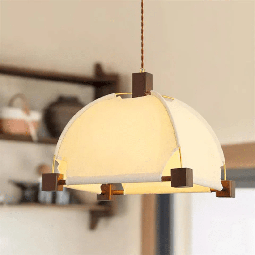 Phoebe Vintage Pendelleuchte aus Holz-Letslighting