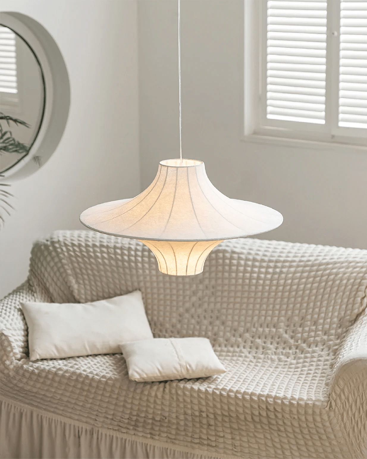 Thomas Moderne Seidenpendelleuchte-Letslighting