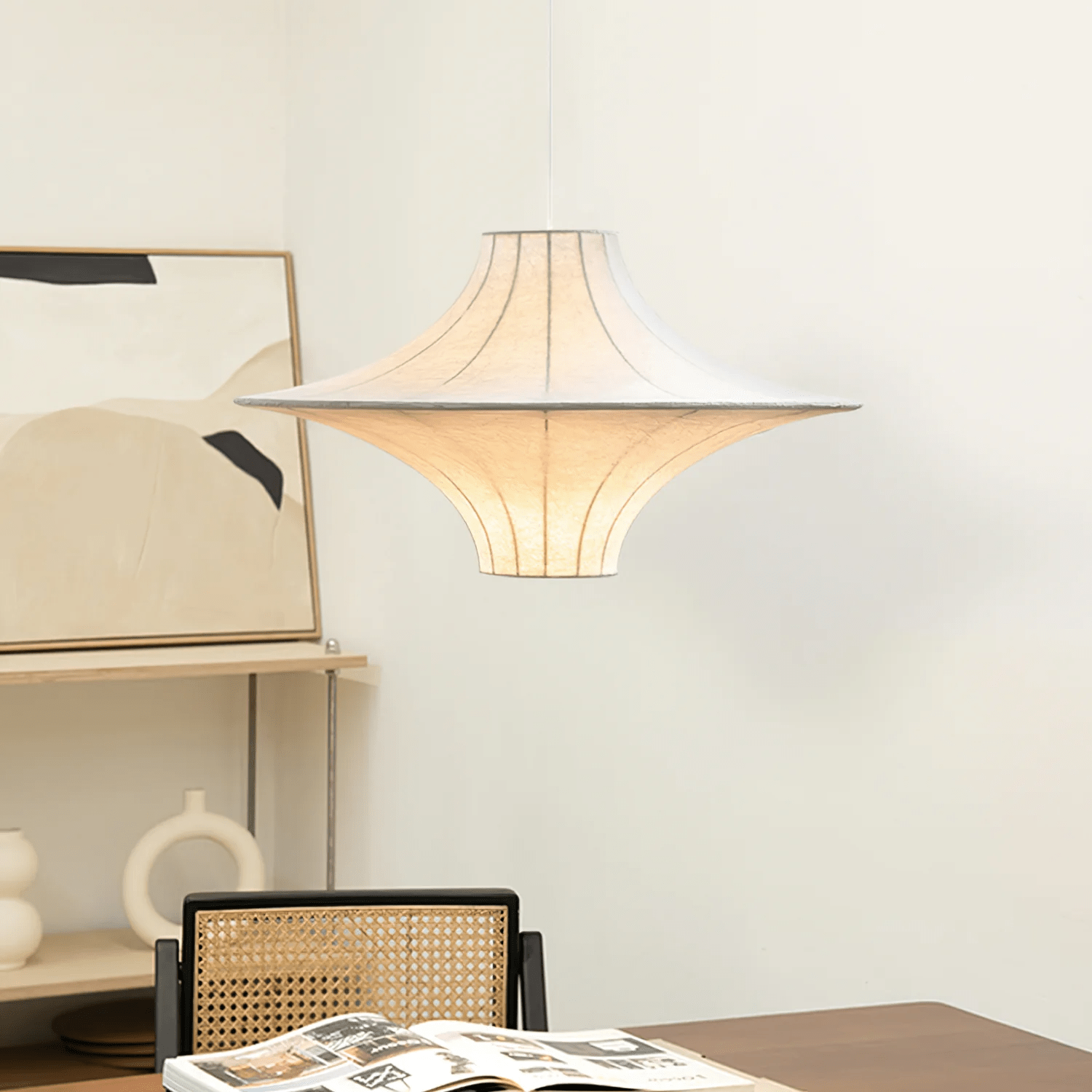 Thomas Moderne Seidenpendelleuchte-Letslighting
