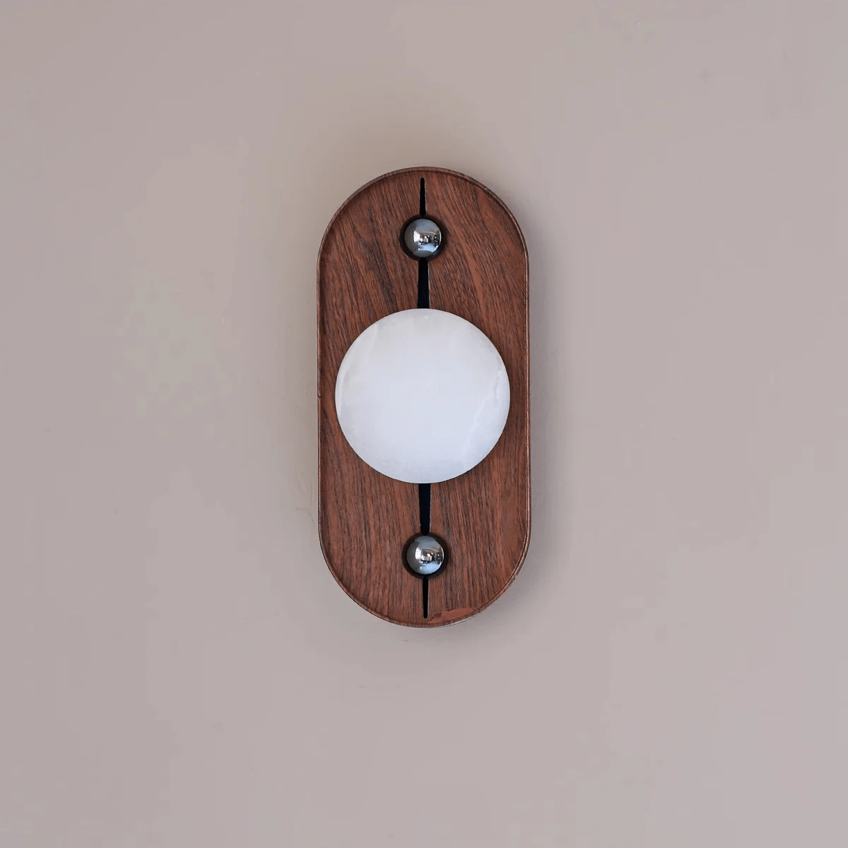 Orlin Alabaster Wood Wall Sconce - Neutralighting