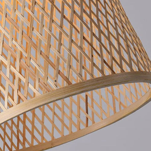 Ritta Bambus Pendelleuchte Schlafzimmer/Arbeitszimmer-Letslighting