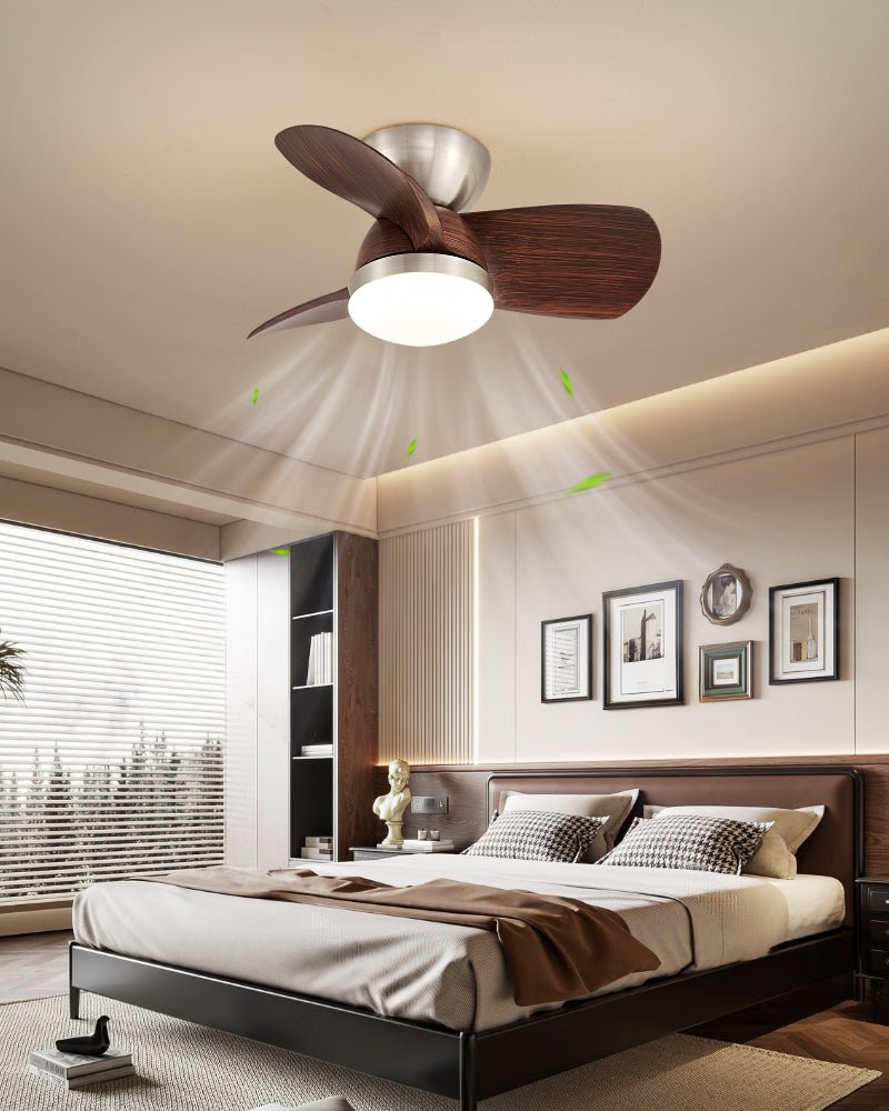 Dyms Deckenventilatorleuchte in einer anderen Raumeinstellung