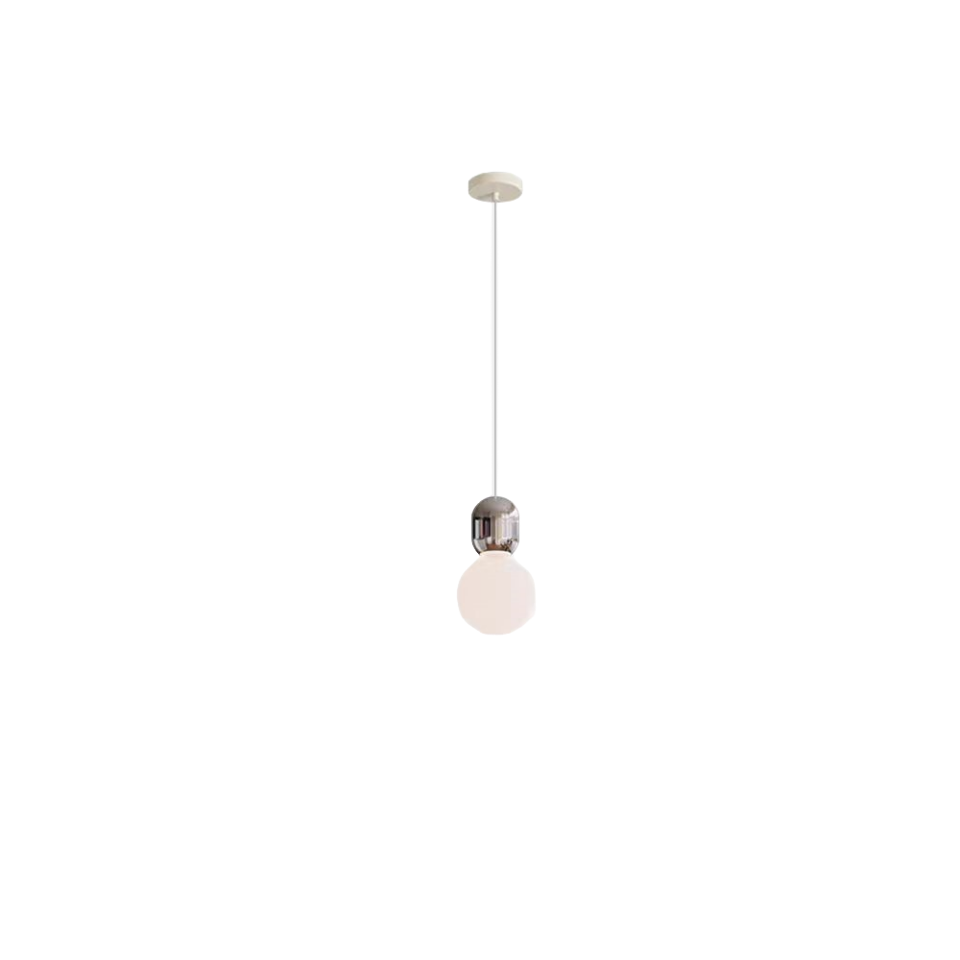 Valentina Modern LED Pendelleuchte Glas Metall Ess Schlaf Wohnzimmer
