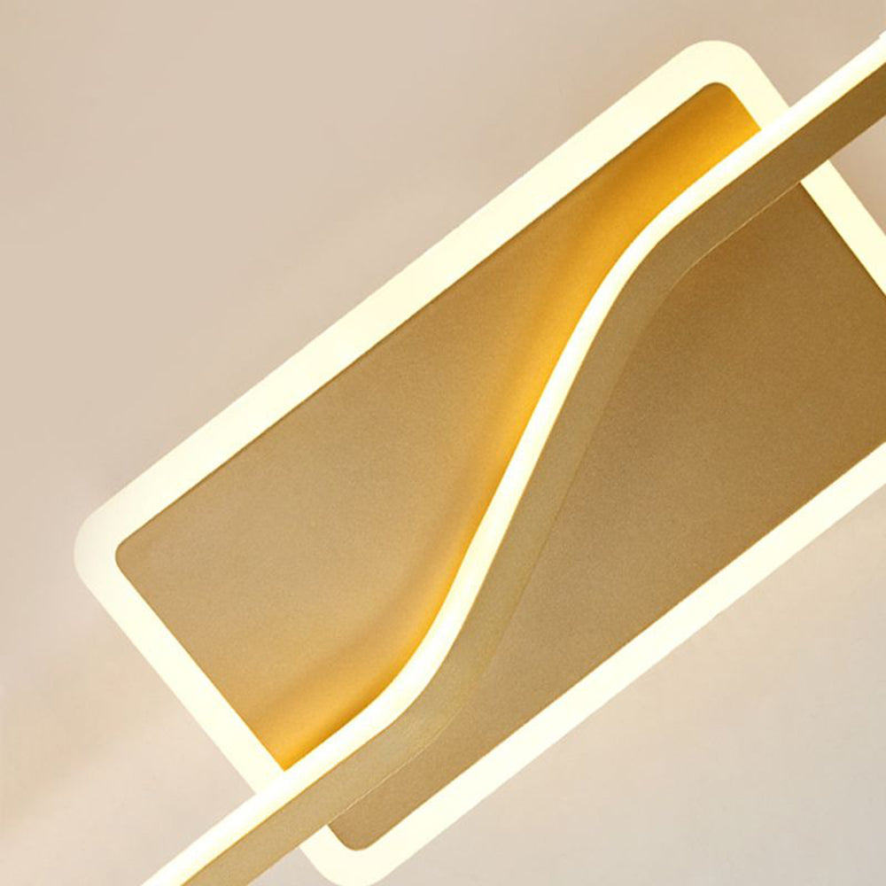 Arisha Minimalistische LED Wandleuchte Gold Schlafzimmer/Esszimmer/Badezimmer