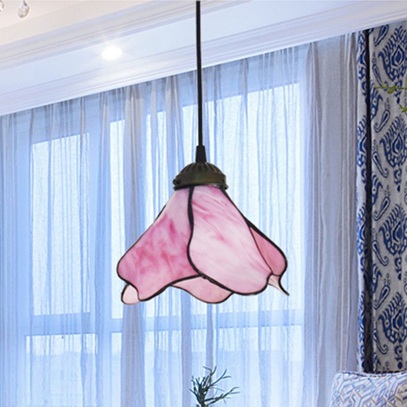 Arisha Modern LED Pendelleuchte Blume Wohnzimmer Schlafzimmer, 2 Farben, Metall Harzig