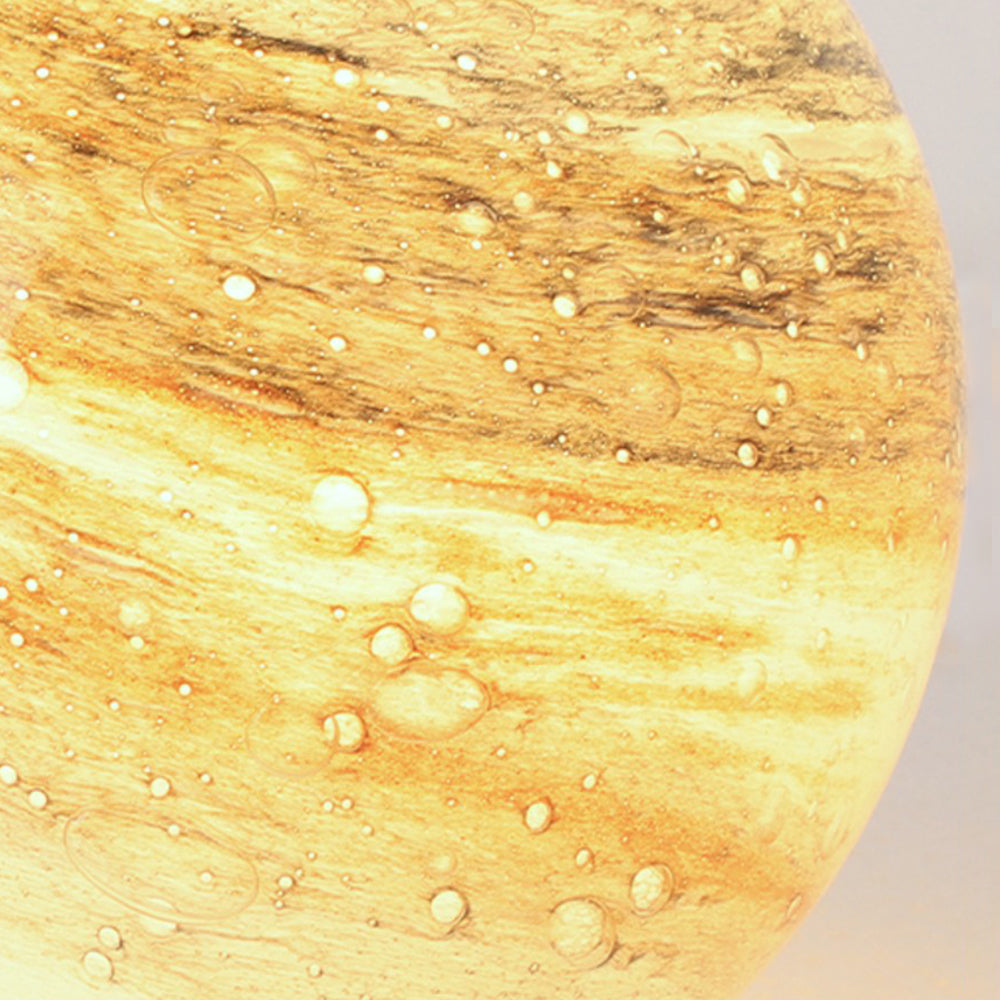 Aria Modern LED Außenleuchte Planet IP 65 Kugel Garten 2 Farben Glas