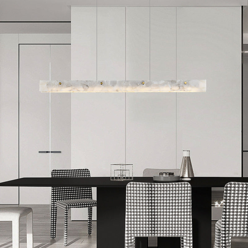 Arisha Modern LED Pendelleuchte Weißer Marmor Esszimmer/Bar