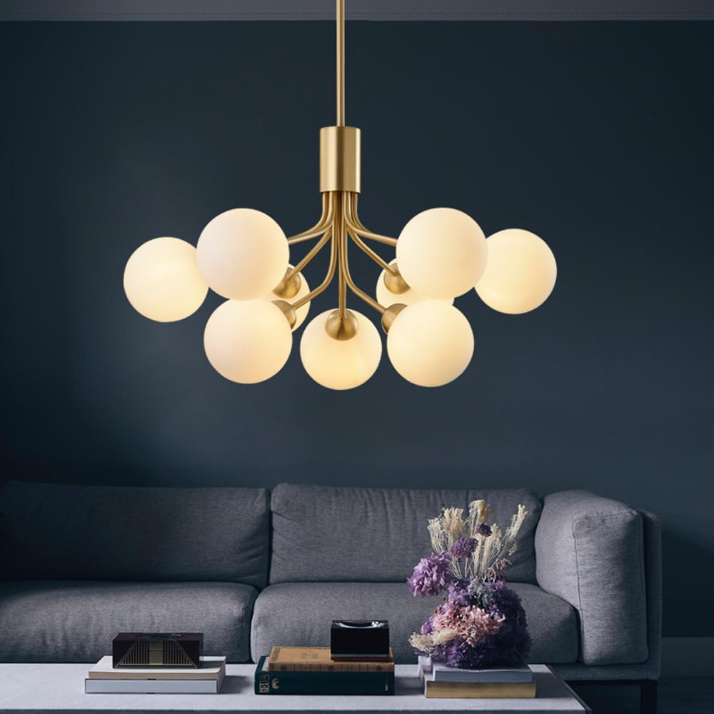 Valentina LED Kronleuchter Metall Wohnzimmer/Schlafzimmer/Esszimmer