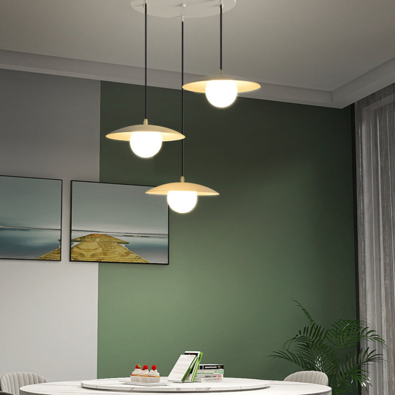 Valentina Moderne LED Pendelleuchte Metall Schwarz Esszimmer/Schlafzimmer