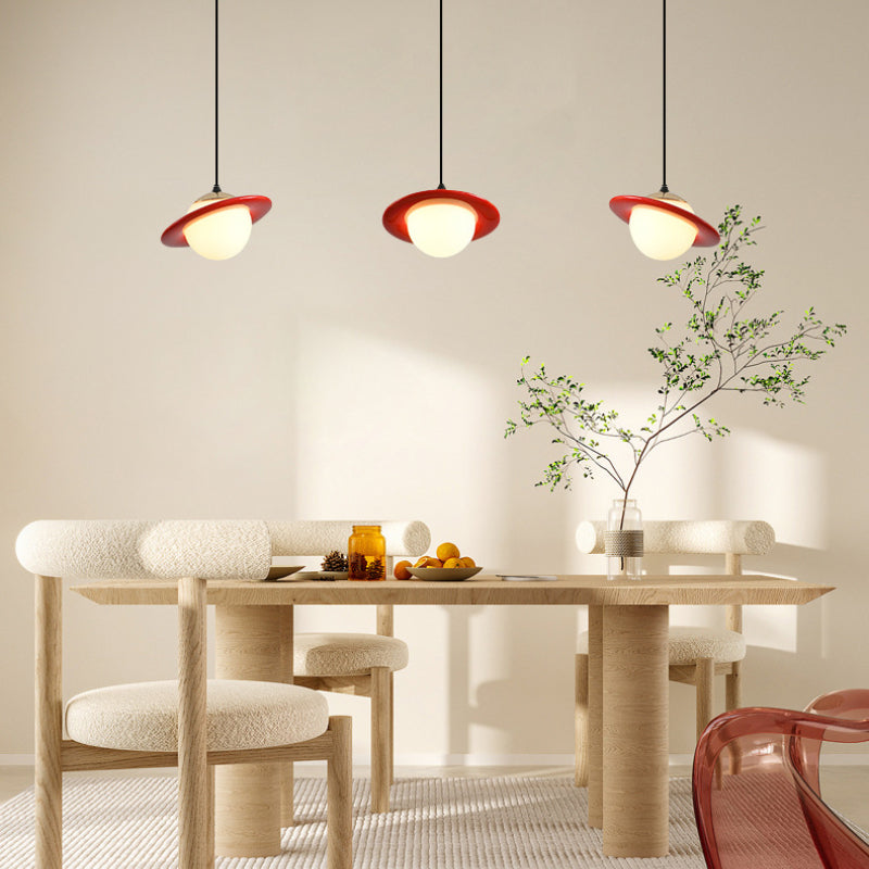 Valentina Kreativ LED Pendelleuchte Glas Arbeits/Schlafzimmer