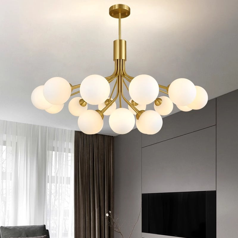 Valentina LED Kronleuchter Metall Wohnzimmer/Schlafzimmer/Esszimmer