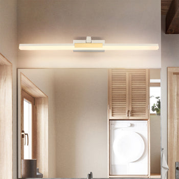 Arisha Modern Lineare LED Wandleuchte Schwarz/Weiß Bad/Wohnzimmer Metall-Letslighting