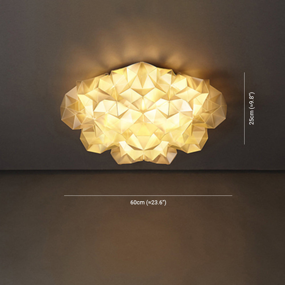 Arisha Modern Pendelleuchte Geometrisch Schlafzimm, 5 Farben, Metall Acryl