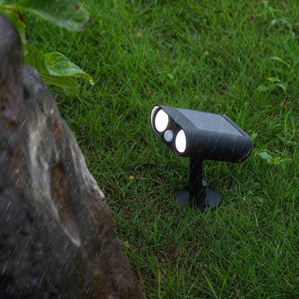 Ray Außenstrahler Schwarz, 2 Stile, Solar,Garten, Terrasse