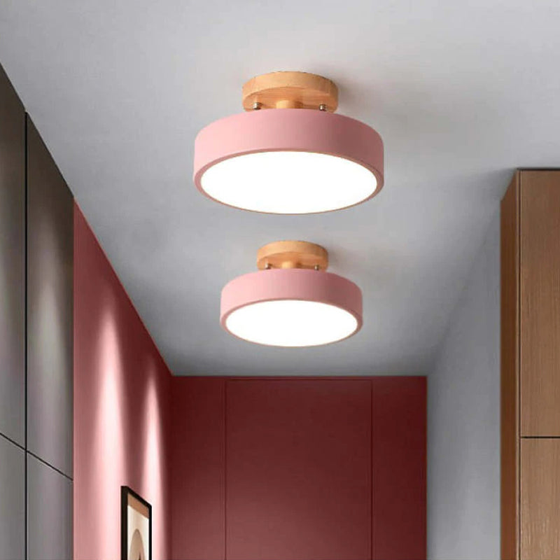 Arisha Modern LED Deckenleuchten 5 Farben Flur Acryl/Holz-Letslighting