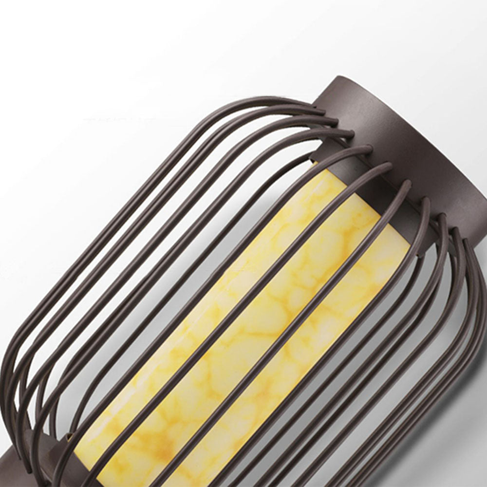 Ray Vintage LED Außenleuchte Laterne Solar Garten/Flur Metall