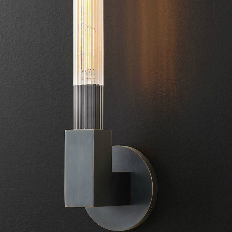 Arisha Arisha Metall Glas Innenbereich Wandleuchte Wohnzimmer Schlafzimme