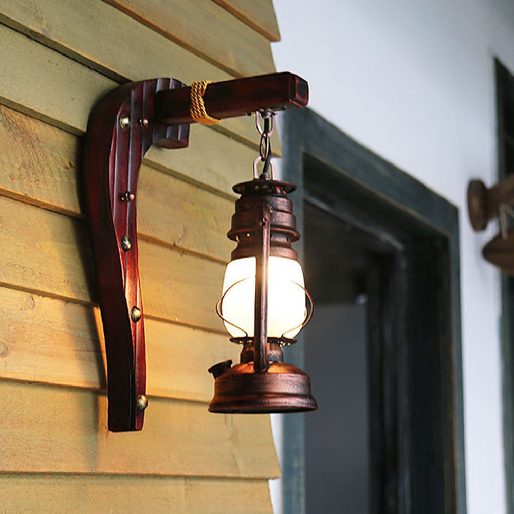 Epoch Designer LED Wandlampe Innen Holz Wohnzimmer/Arbeitszimmer