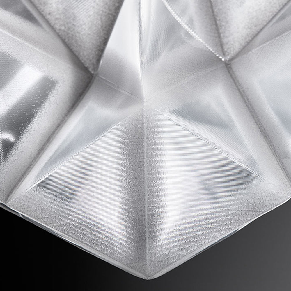 Arisha Modern Pendelleuchte Geometrisch Schlafzimm, 5 Farben, Metall Acryl