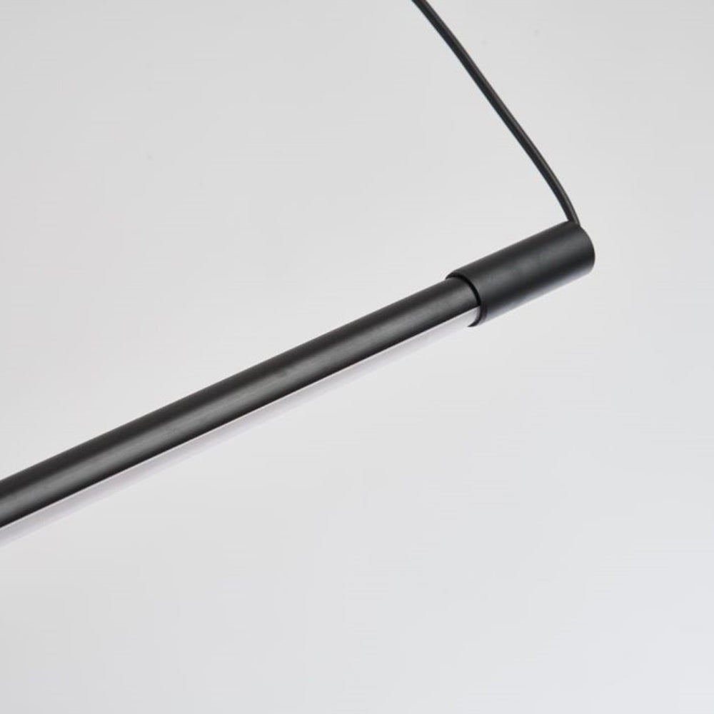 Arisha Modern LED Pendelleuchte Schwarz Metall Wohn/Esszimmer