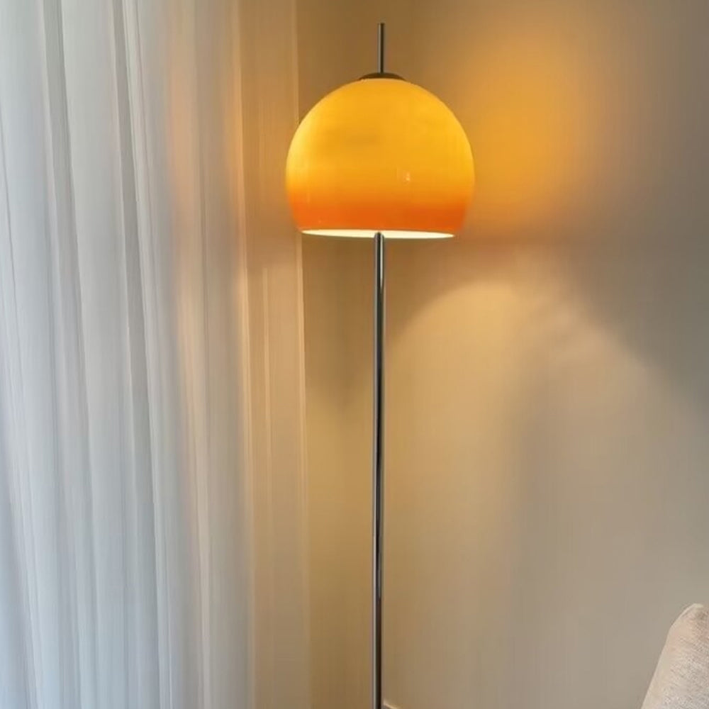 Mira  Sunset Design Stehlampe Gelb Wohnzimmer/Kinderzimmer Glas
