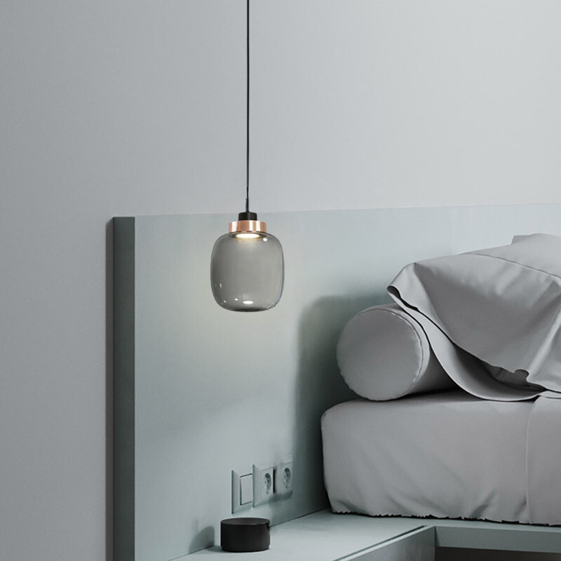 Valentina Modern LED Pendelleuchte Glas Wohnzimmer