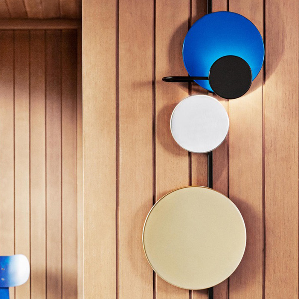 Aria Design LED Wandleuchte Essenzimmer/Schlafzimmer Blau
