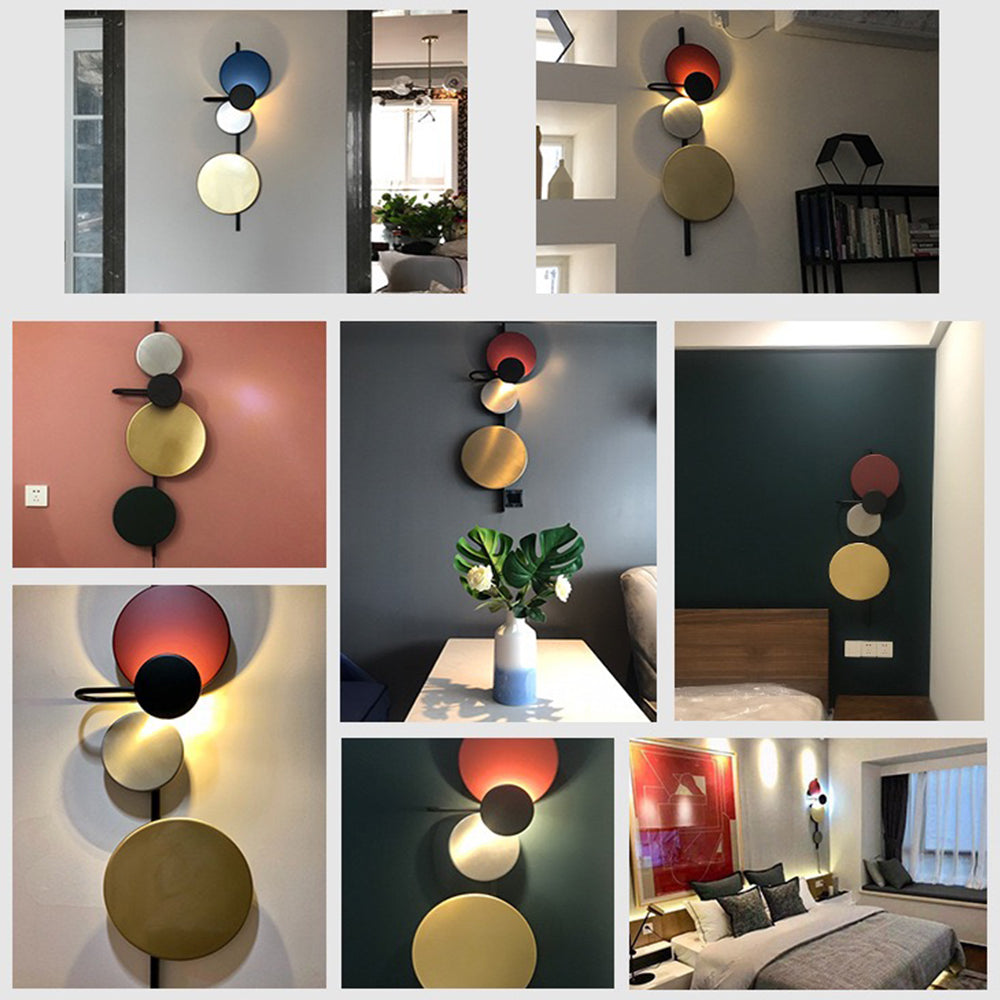 Arisha Wandleuchte, LED, 4 Farben, S/L Arbeitszimmer,Schlafzimmer