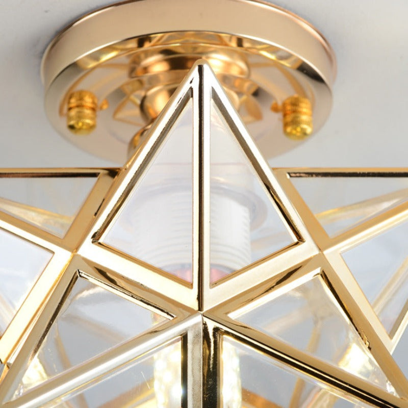Arisha Design LED Deckenleuchte Metall Schlafzimmer