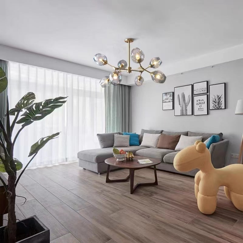 Valentina Pendelleuchte, 6 Farben, 6/8/10/12 -flammig