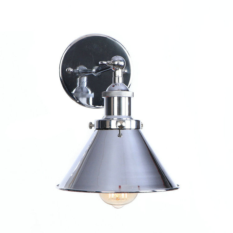 Silva Industrial LED Wandleuchte Kegel Innen, 3 Farbe, Metall-Letslighting