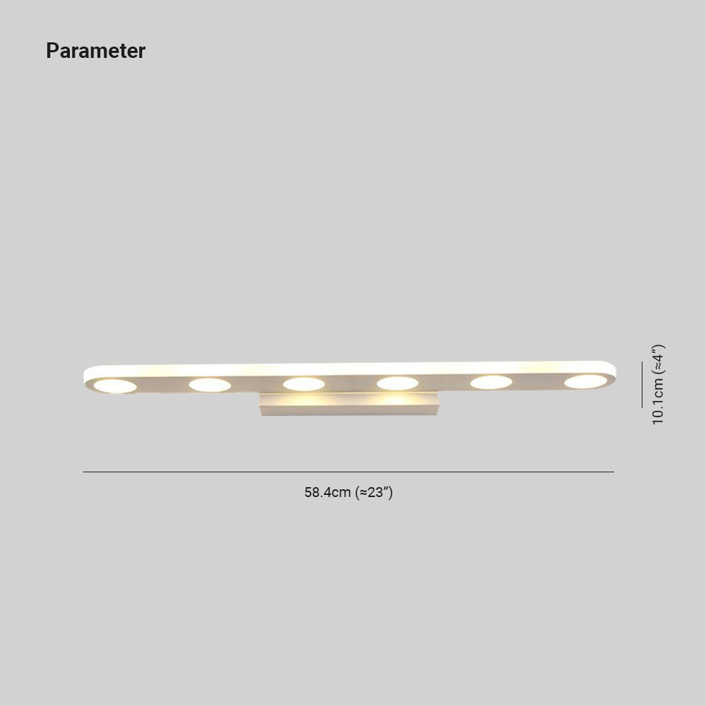 Arisha Moderne LED Wandlampen Weiß Innen Badezimmer/Arbeitszimmer