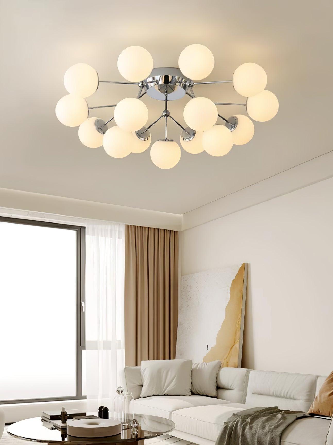 Luxury Deckenleuchte mit Glasblasen-Letslighting