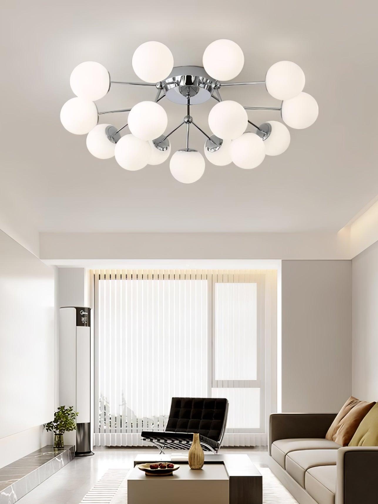 Luxury Deckenleuchte mit Glasblasen-Letslighting