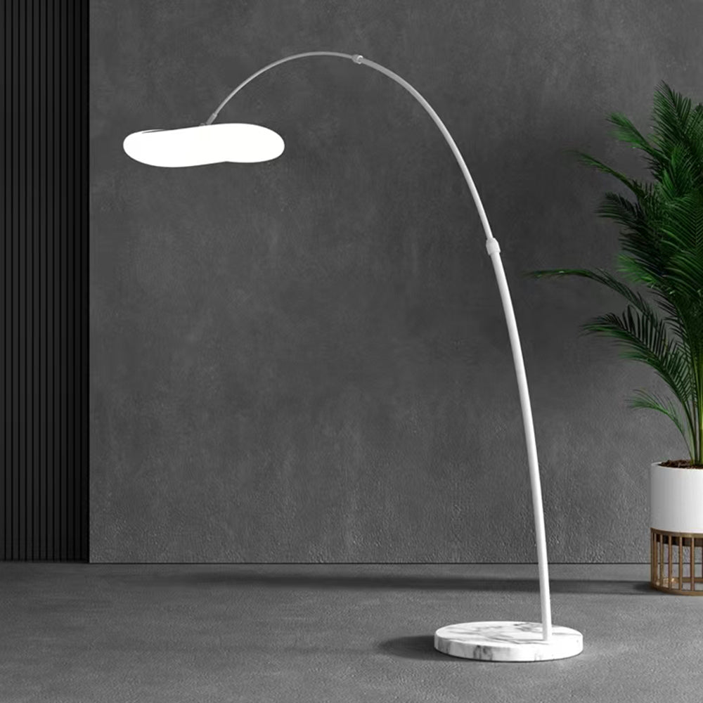 Aria Stehlampe Modern LED Weiß/Schwartz Wohn/Schlafzimmer Dimmbar-Letslighting
