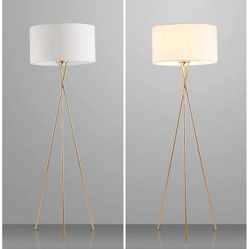 Silva Minimalistische Stehlampe Tischlampe Weiß Schlafzimmer/Büros LED