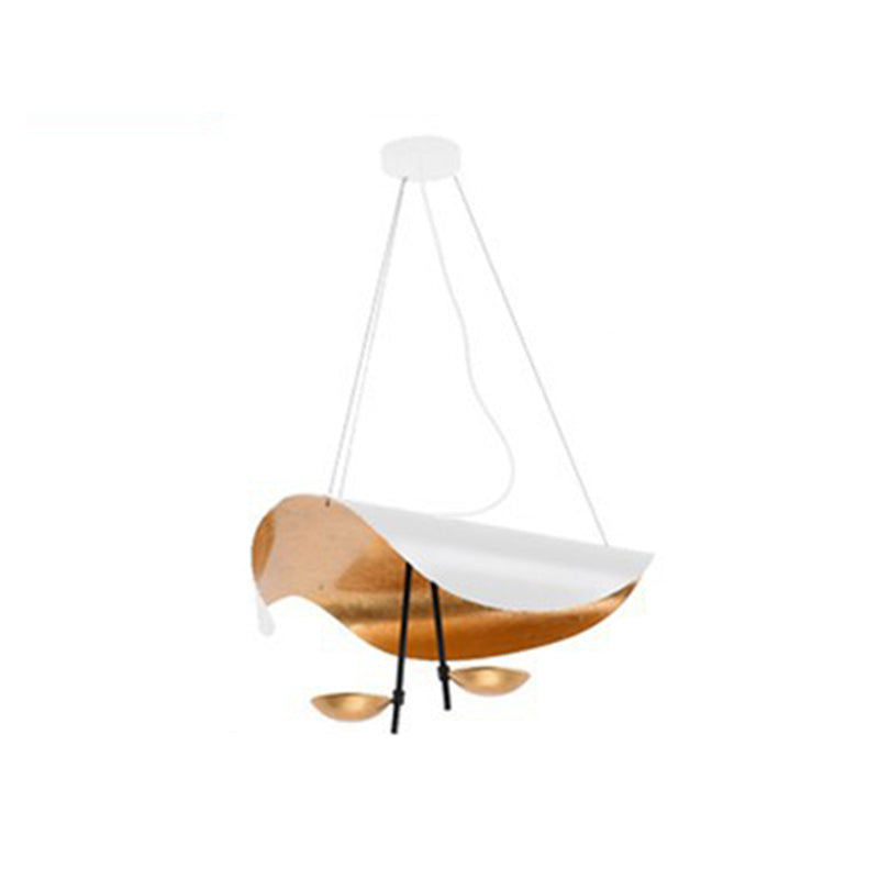 Arisha Design LED Pendelleuchte/Denkenleuchte Gold/Schwarz Wohnzimmer