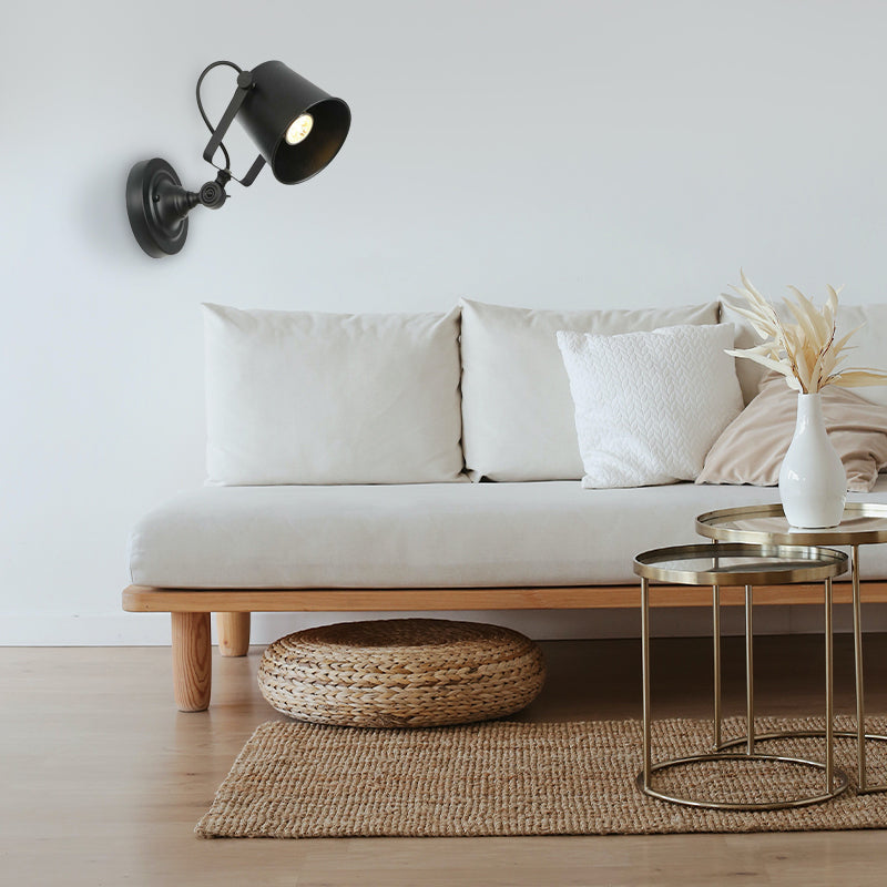 Silva Modern LED Wandleuchte Verstellbare Schwarz Ess/Wohnzimmer