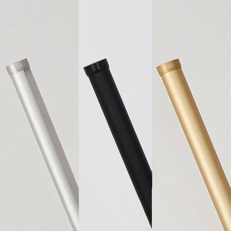 Arisha Stehleuchte Modern Linear Silber/Gold/Schwarz Wohn/Schlafzimmer