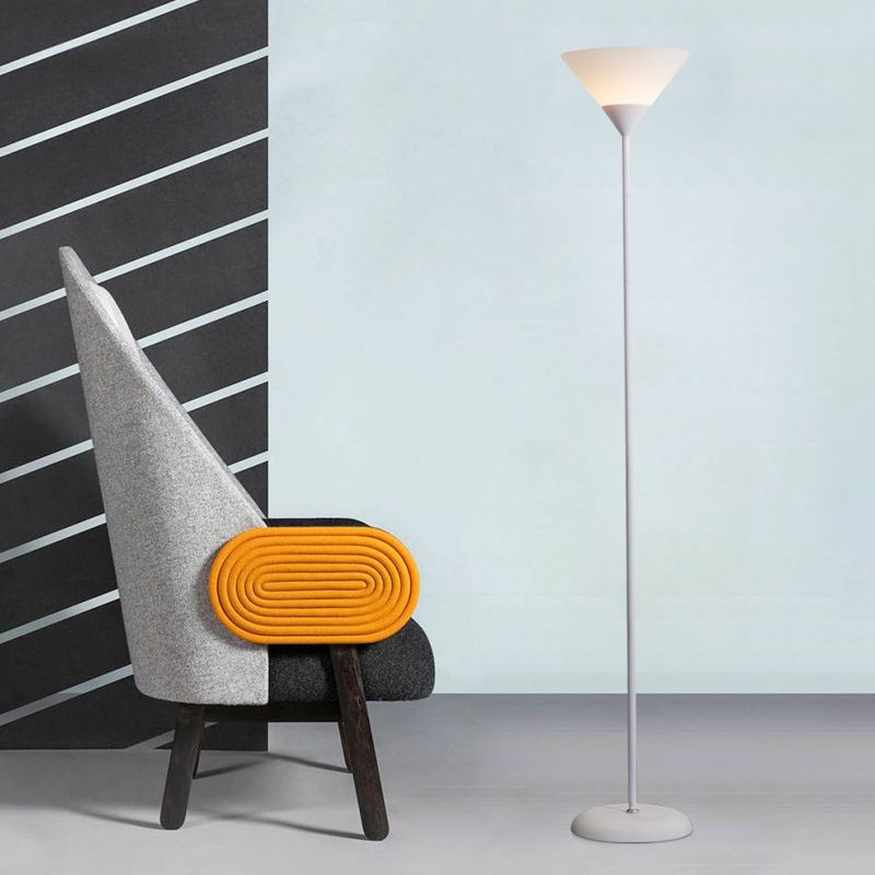 Valentina Modern Stehlampe, 5 Farben, Metall/Acryl, Cup, Schlafzimmer