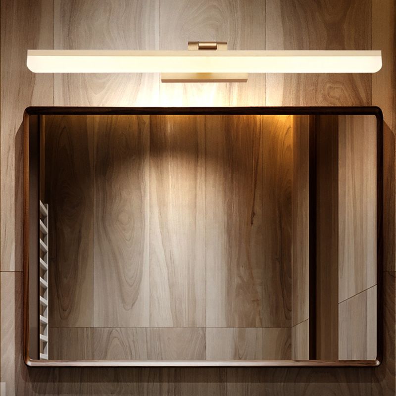 Arisha Modern Simple Long Linear Acryl Wandleuchte, Schlafzimmer-Letslighting
