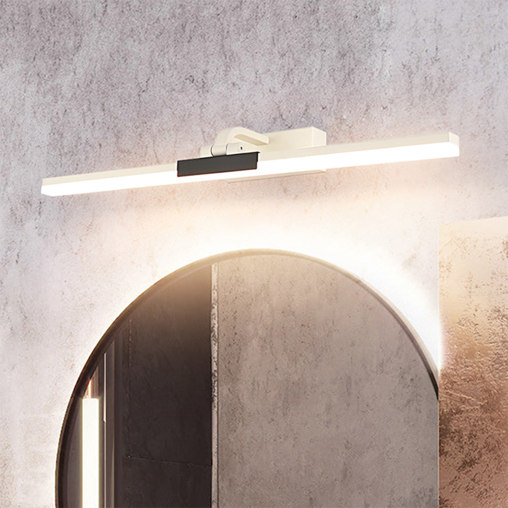 Arisha Modern Lineare LED Wandleuchte Schwarz/Weiß Bad/Wohnzimmer Metall-Letslighting
