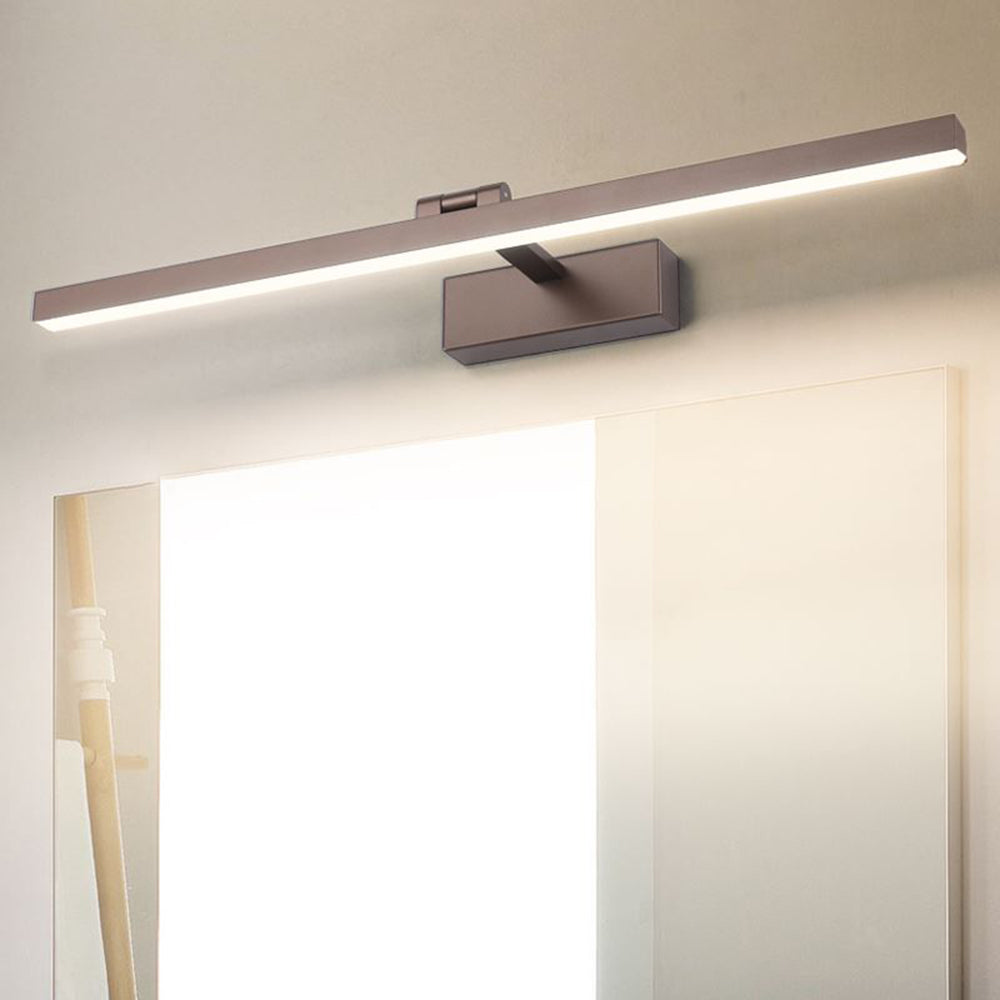Arisha Modern LED Wandleuchte Spiegelfront Rechteckige, 3 Farben, Metall