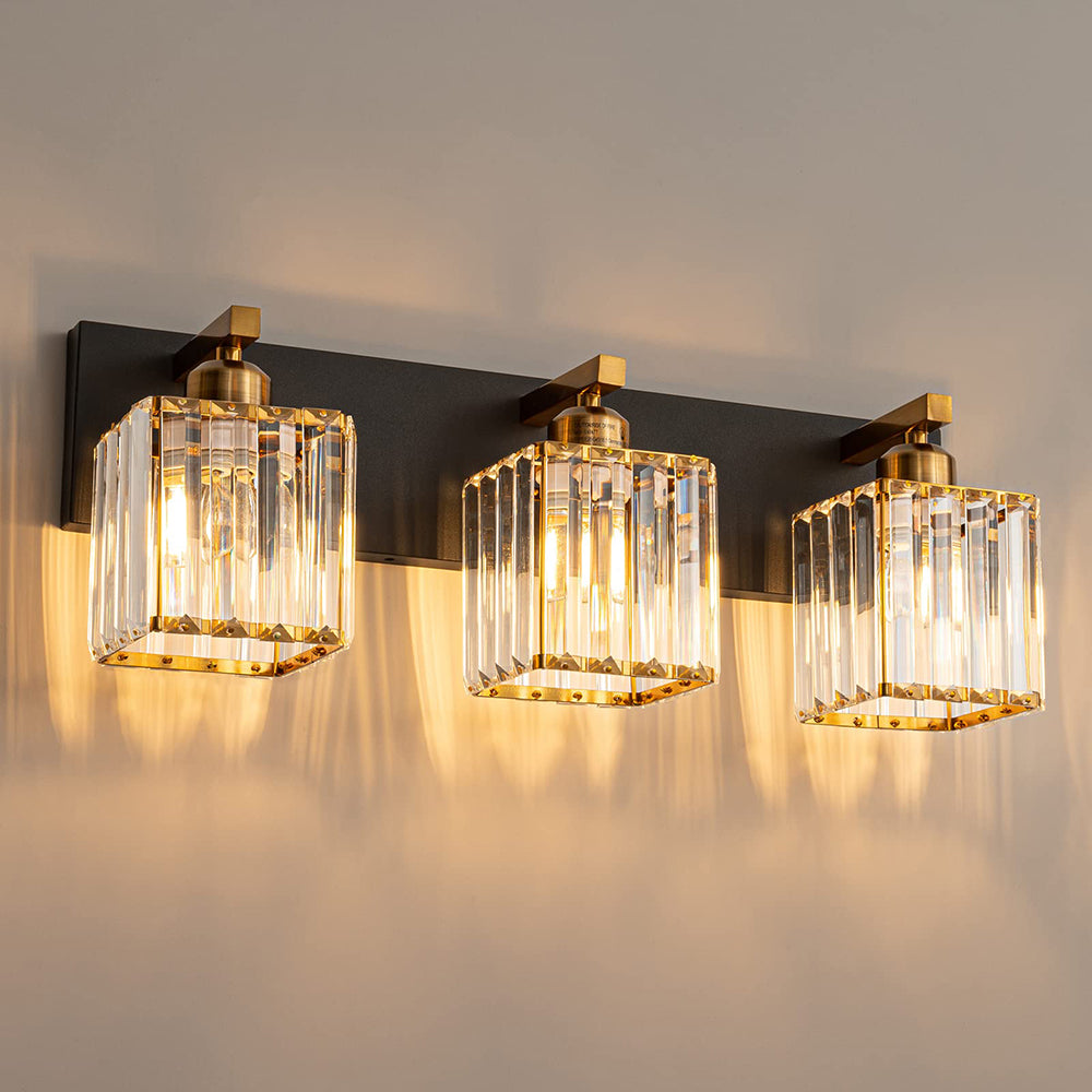 Kristy Design LED Wandleuchte Zweiflamming Kristall Badezimmer