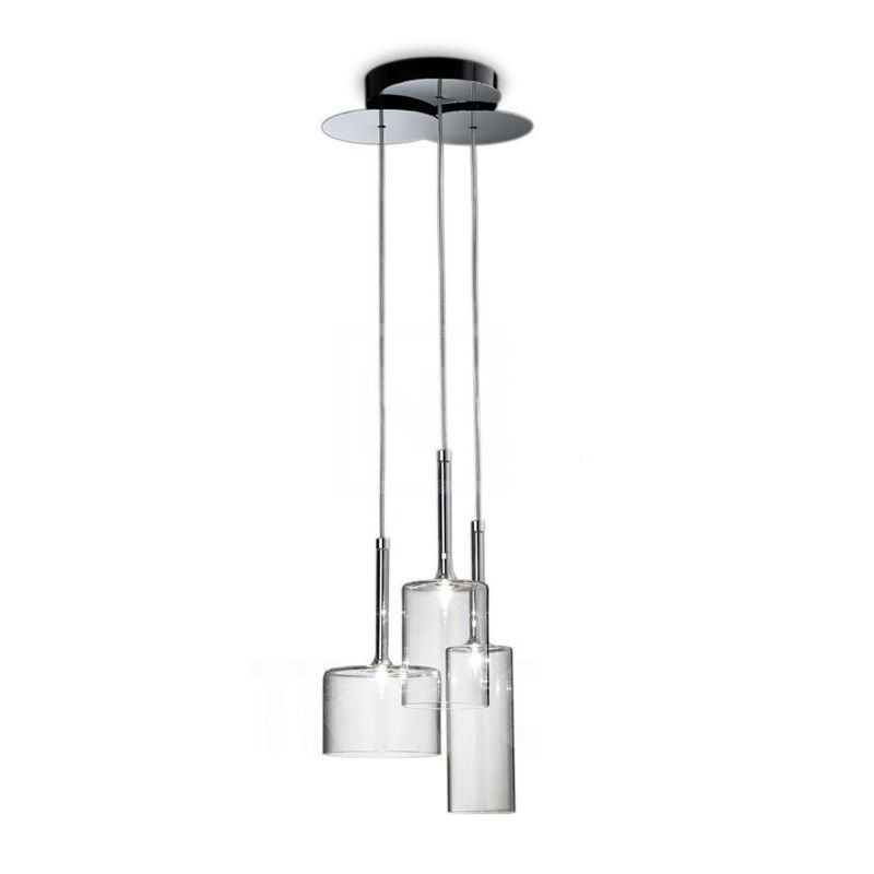 Kristy Modern LED Pendelleuchte Klar Wohn/Esszimmer Metall/Glas Cluster 3/6/10Flammig
